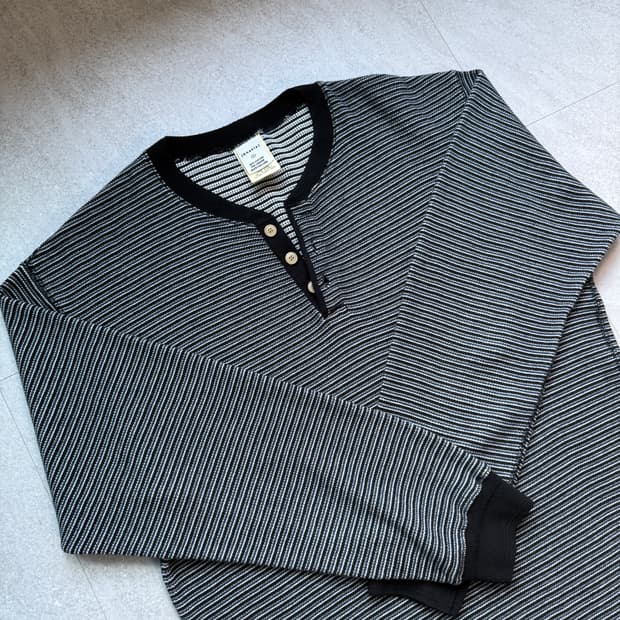 (1) 카키스 스트라이프 니트 