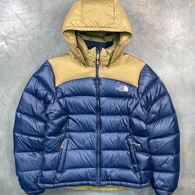 노스페이스 700필 눕시 후드패딩