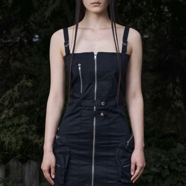 보헤미안서울 바이커 원피스 S