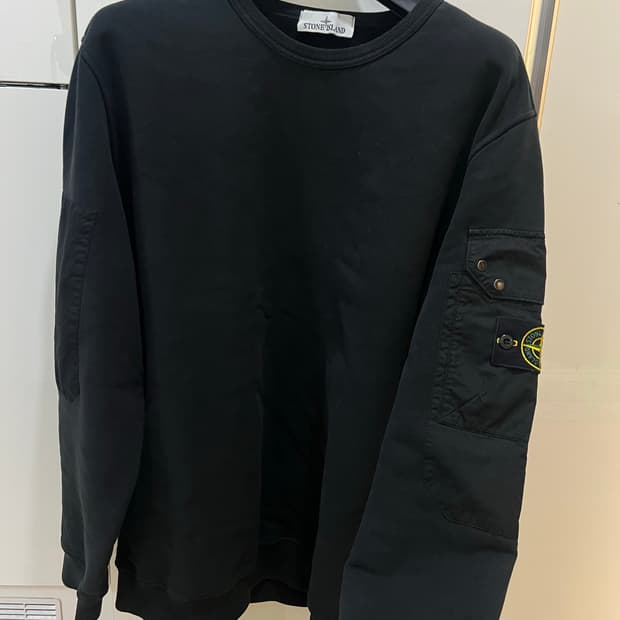 25fw 스톤아일랜드 포켓맨투맨 2xl (새상품급)