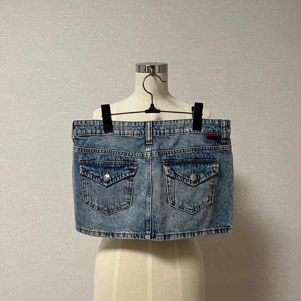 H&M 골반 데님 스커트
