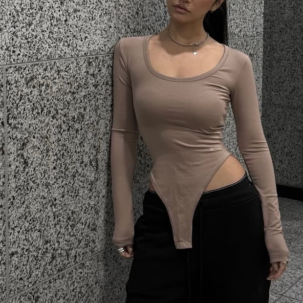 Matteveil 매트베일 슬림 바디수트