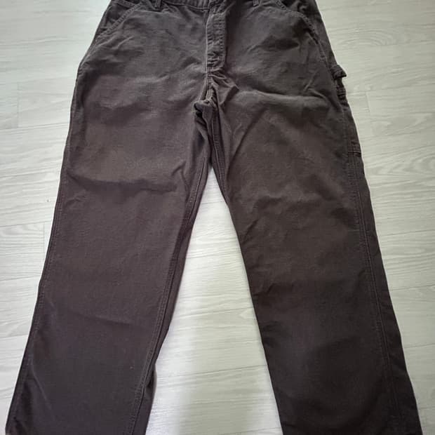 칼하트 카펜터팬츠 38x30 다크브라운