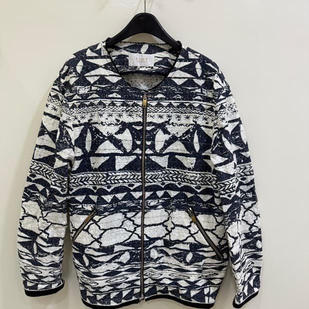 한섬 타임 블루종 자켓 정품