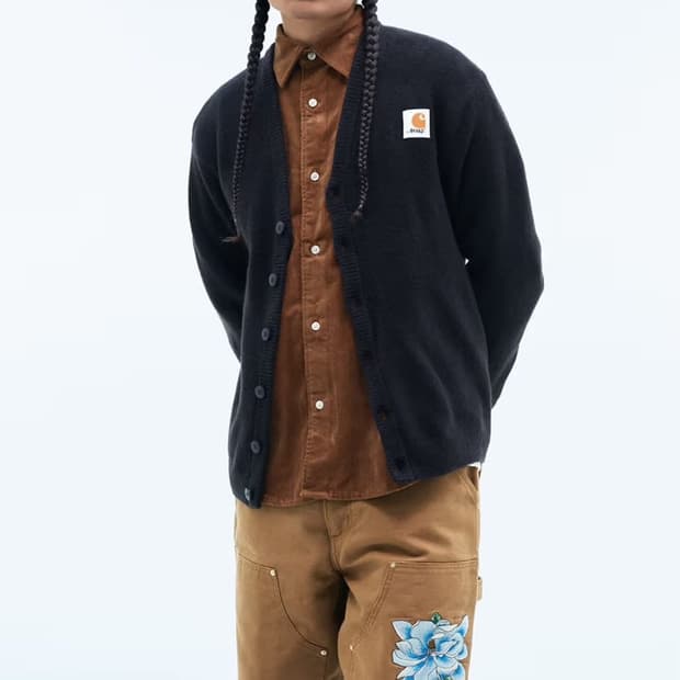 [s] carhartt wip x awake ny 더블니 팬츠