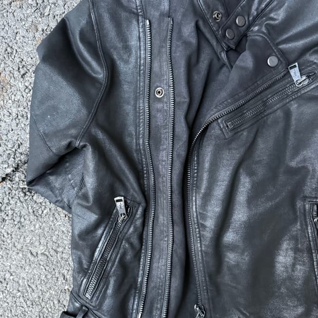 랄프로렌 코튼 라이더 긱시크 자켓