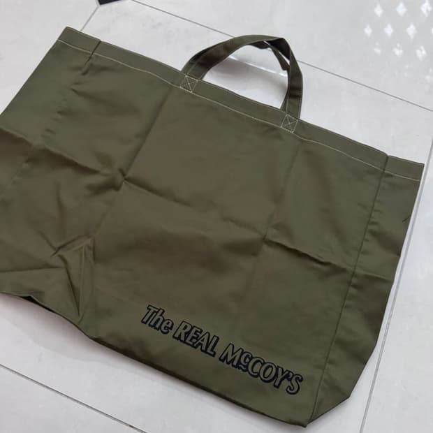 THE REAL MCCOYS ECO BAG 리얼 맥코이스 에코백 L