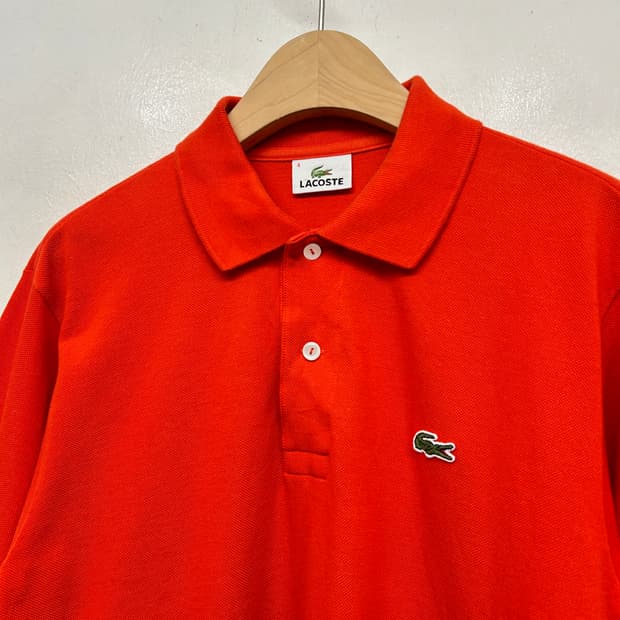 JPN 라코스테 오렌지 피케 반팔 티셔츠