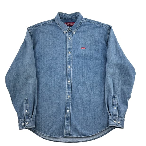 슈프림 스몰 박스 셔츠 데님