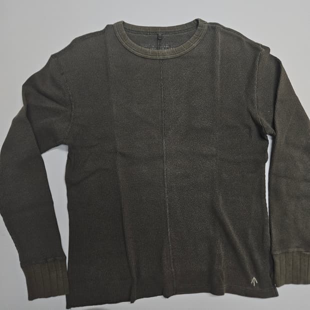 (무료배송) 나이젤카본 비대칭 와플믹스 롱슬리브 / 올리브 / 50사이즈