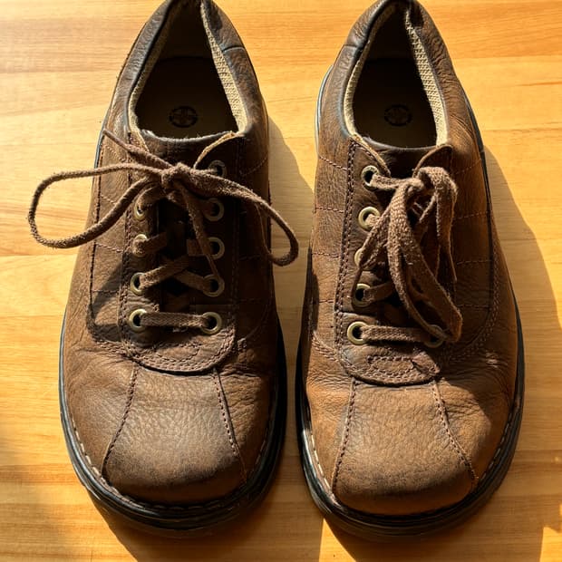 Dr. Martens JOHN 브라운 레더 더비 UK9 (280)