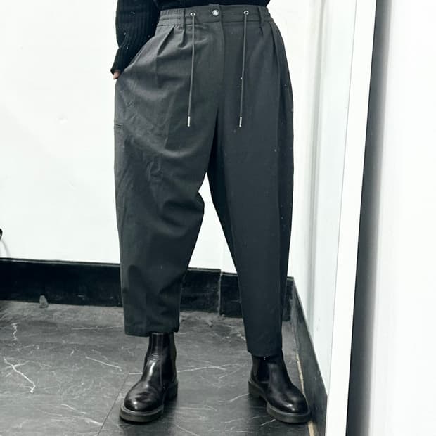 송지오 옴므 23SS 크레이프 벌룬 팬츠