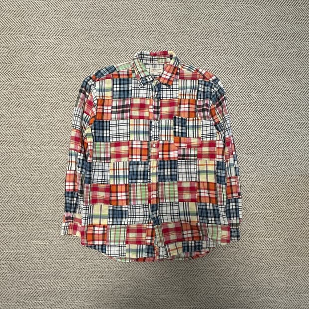 JUNGLE STORM patchwork shirt