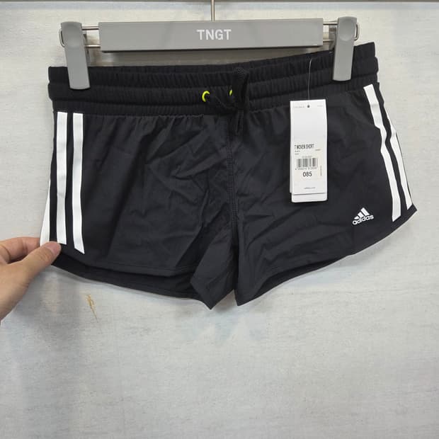 아디다스 여성 t 우븐 삼선 쇼츠반바지 85