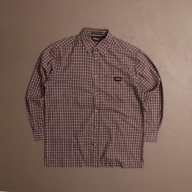 디키즈 체크 워크셔츠 A1585