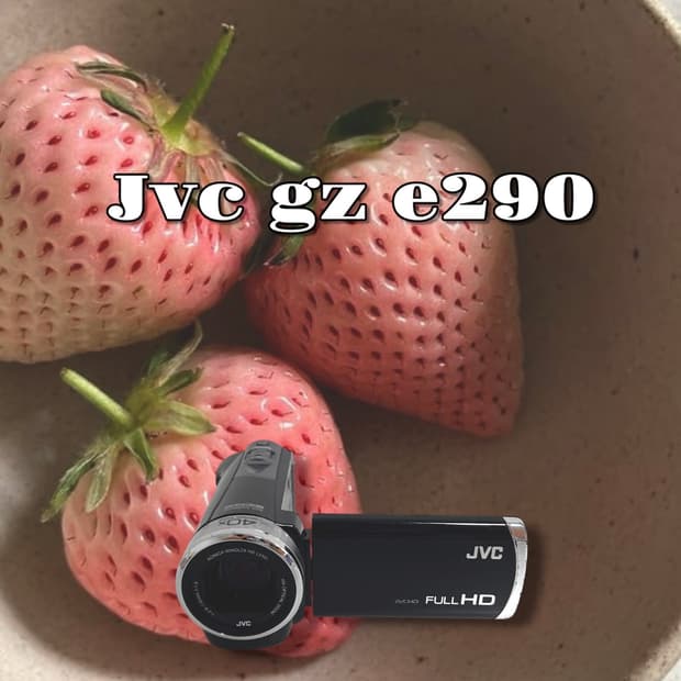 찐특가/ Jvc gz e290 빈티지 캠코더