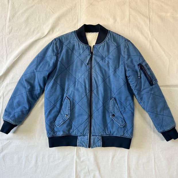 리바이스 리버서블  MA-1  항공점퍼