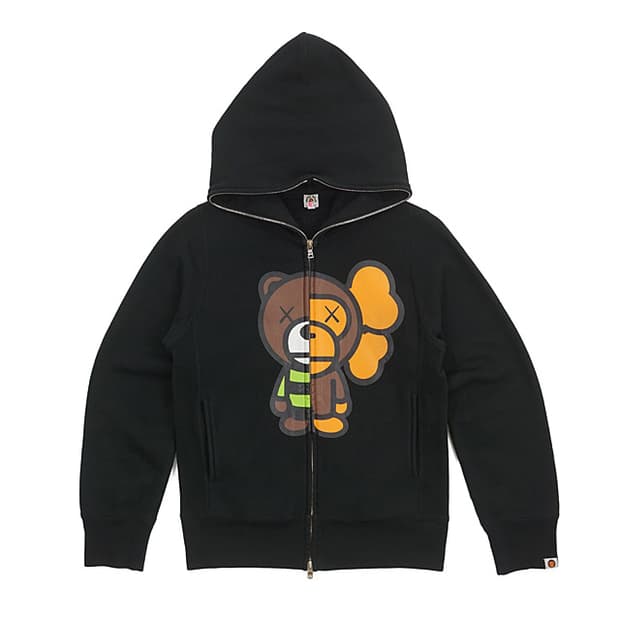 베이프 카우스 베이비마일로 후드 집업 L