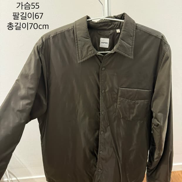 ASPESI 카키 패딩자켓