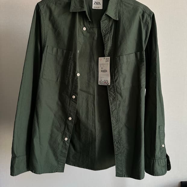 Zara 셔츠 그린