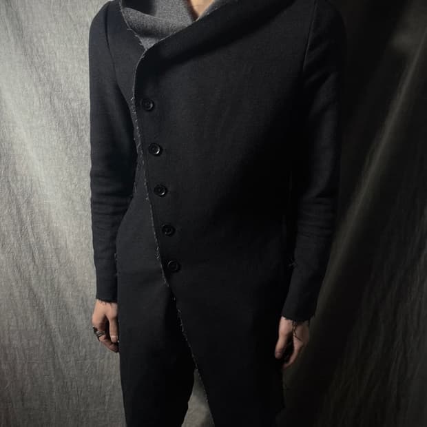 No Id. Asymmetric coat