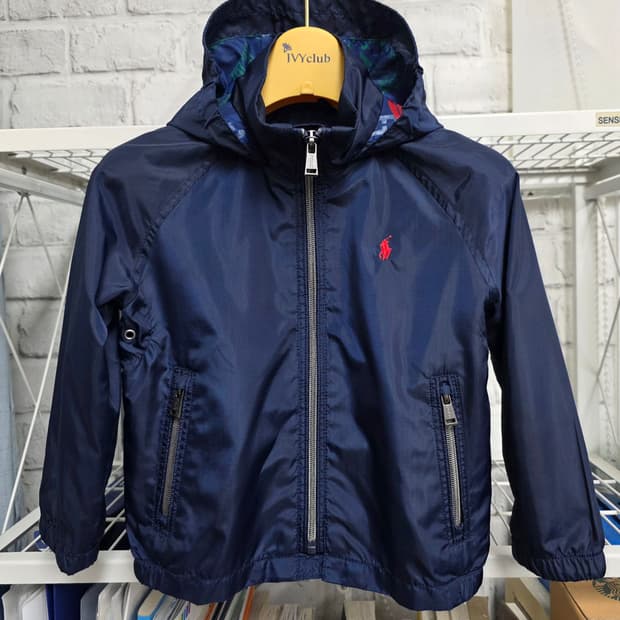 폴로랄프로렌 키즈 바람막이 3Y 후드 원드브레이크 점퍼 MM62