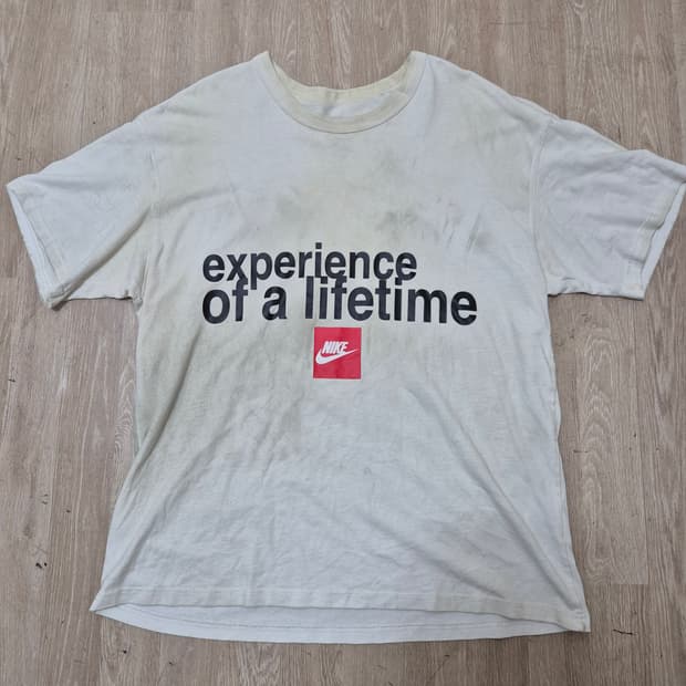 나이키 익스페리언스 빅로고 반팔 티셔츠