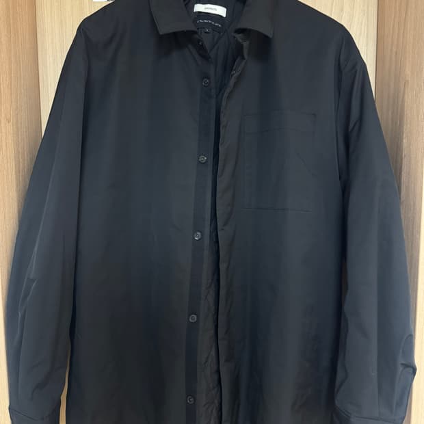 AMOMENTO 아모멘토 블랙 셔츠 L