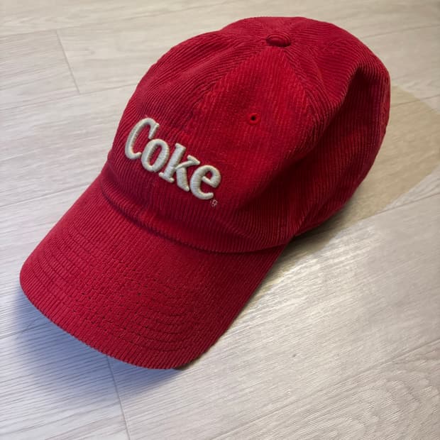 빈티지 american needle Coke 코듀로이 볼캡
