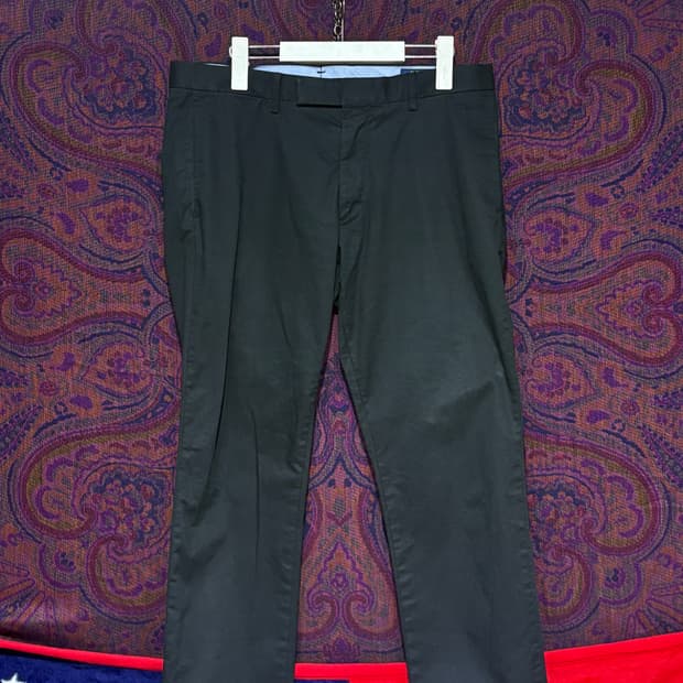 폴로 랄프로렌 블랙 치노팬츠 