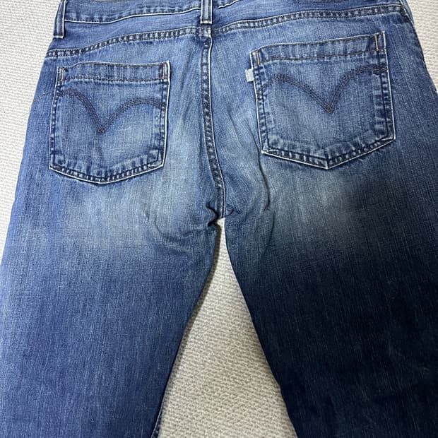 리바이스 빈티지 실버탭 34사이즈 Depop LAA 칸예