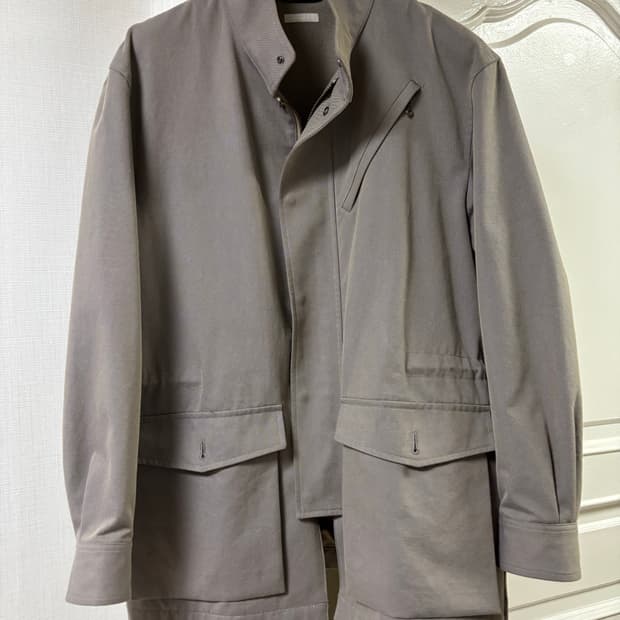 ULTERIOR CHAMBRAY GABADINE WALKER JACKET