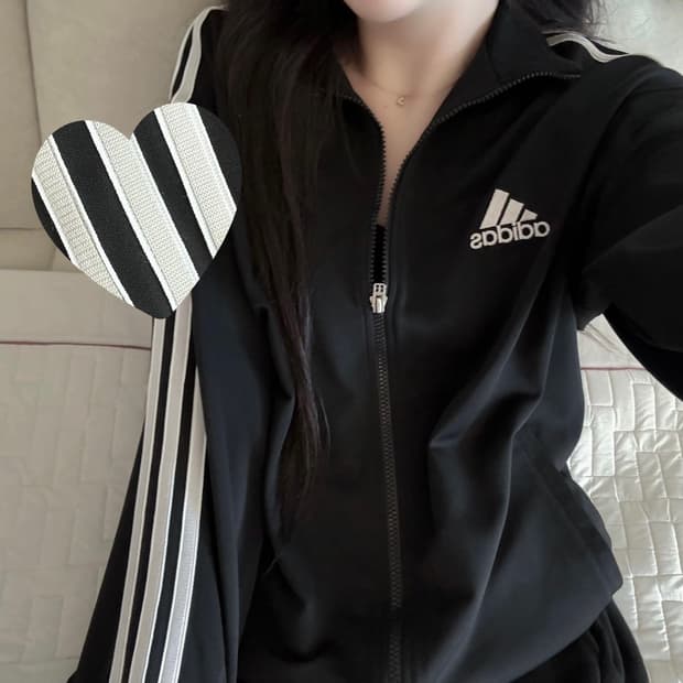 아디다스 올드스쿨 블랙 져지