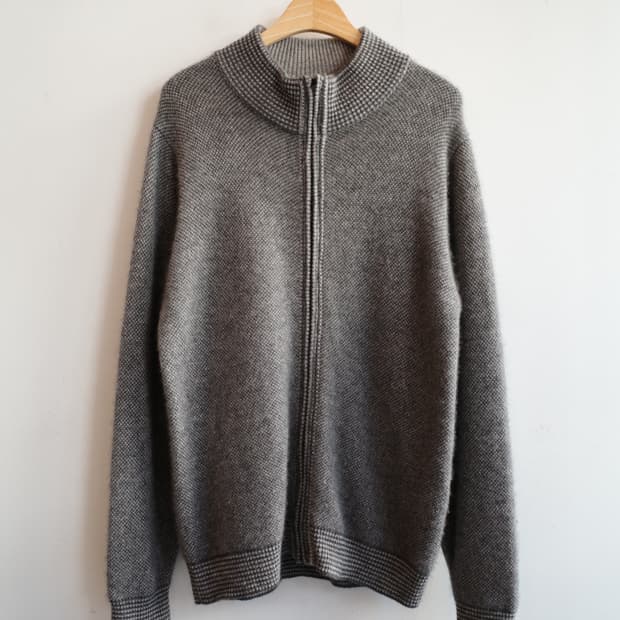 corsini 캐시미어100 집업 니트 