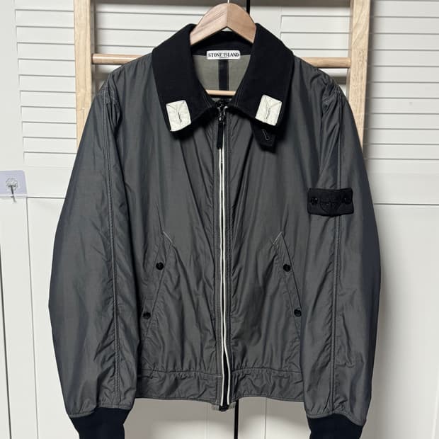 스톤 아일랜드 2006 스팔마투라 집업 비행 재킷