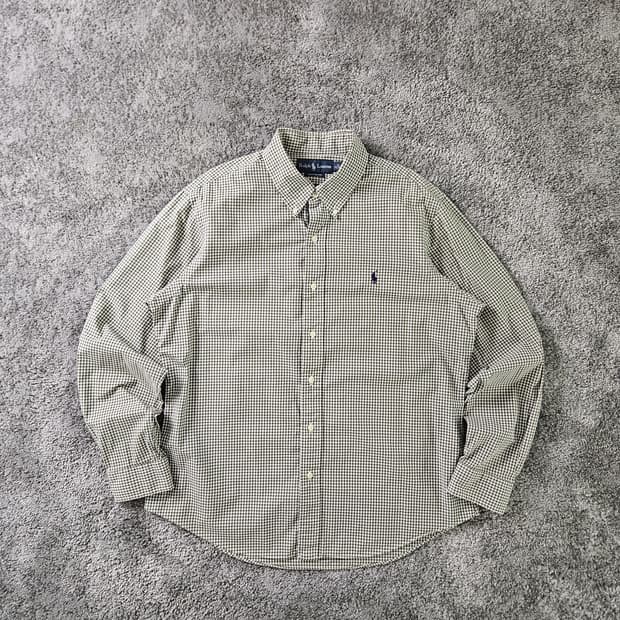[무료배송] RALPH LAUREN 체크 긴팔 셔츠