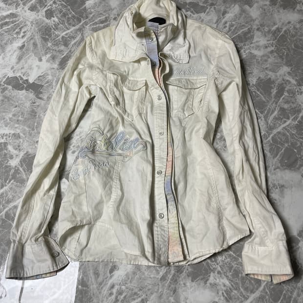 y2k 2way shirts jacket
