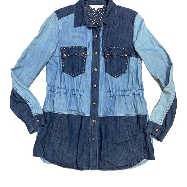 EGOIST 에고이스트 스터드 Y2K 웨스턴 셔츠