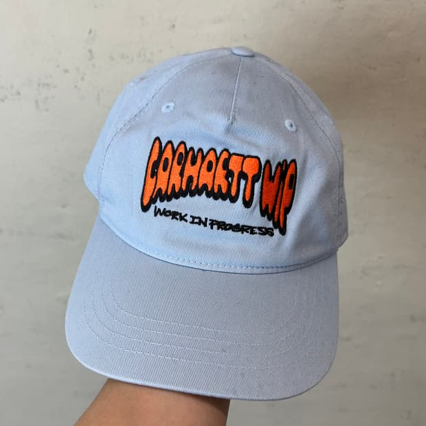 칼하트윕 버블 스크립트 볼캡 미스티 스카이