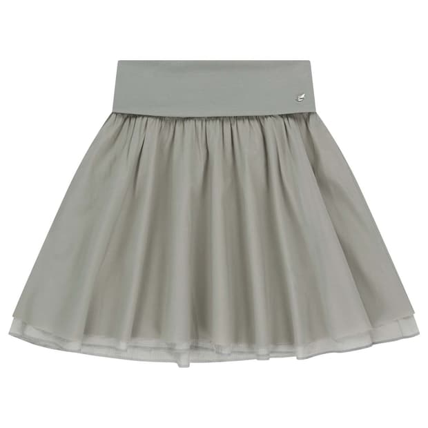 코이세이오 DOUBLE SHIRRING SKIRT GREY 2사이즈
