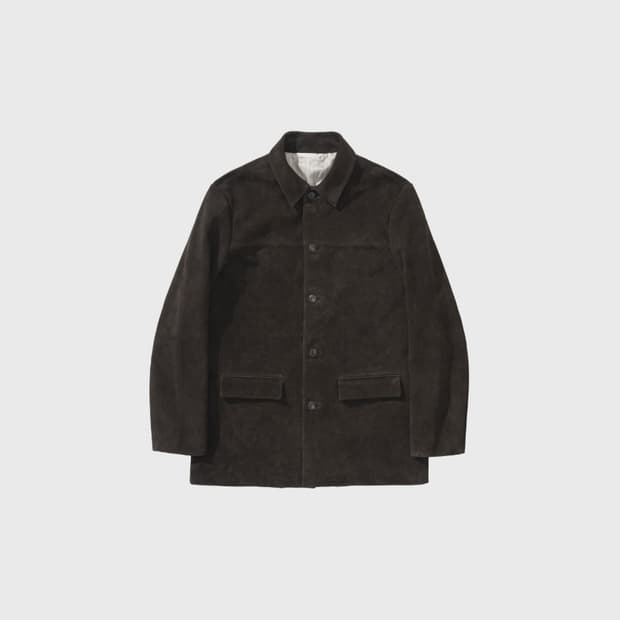 강정석 스웨이드 카코트 52 브라운