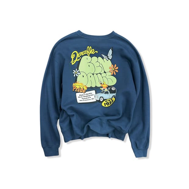 Bendavis, print blue sweatshirt