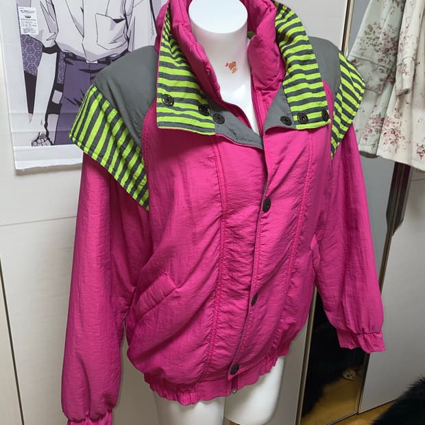 빈티지 푸마 패딩 하라주쿠 y2k 갸루 일본 재팬