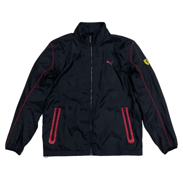 [XL] 퓨마x페라리 고프코어 윈드브레이커 상하의 세트 트레이닝