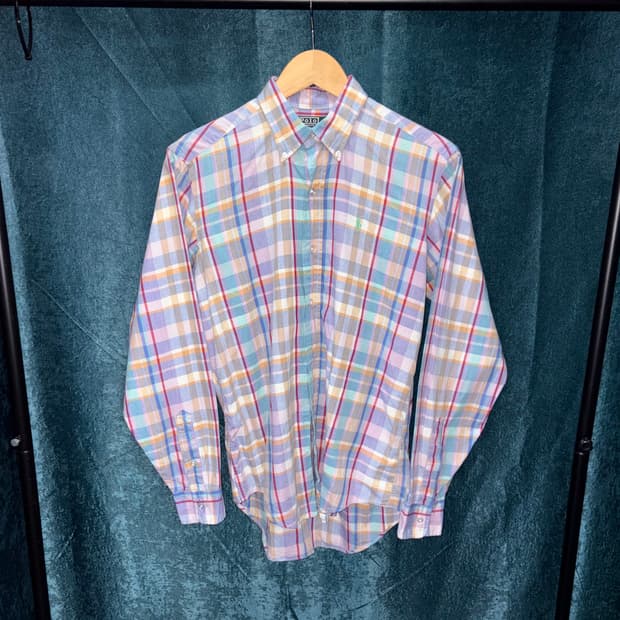 (L) 폴로 랄프로렌 레이디 멀티컬러 체크 셔츠