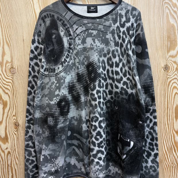 파타 정글 니트 롱슬리브