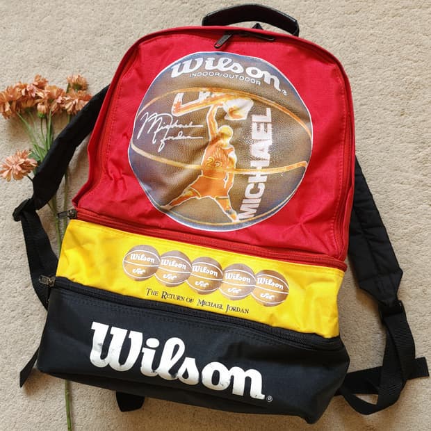 90s 윌슨 리턴 오브 마이클 조던 nba 스포츠 백팩