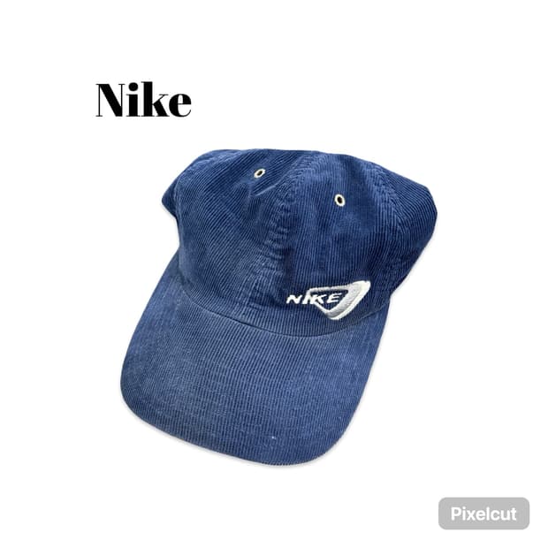 올드나이키코듀로이캡