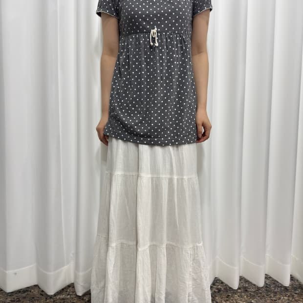 uniqlo mori long skirt