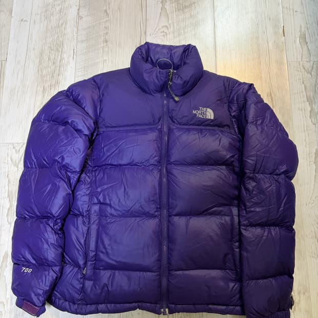 [S] 노스페이스 700 눕시 퍼플 패딩